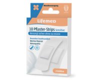 Pansements 'Sensitive', blanc, pack de 10