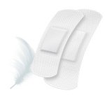 Pansements 'Sensitive', blanc, pack de 20