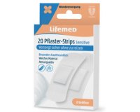 Pansements 'Sensitive', blanc, pack de 20