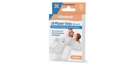 Pansements 'Allround', pack de 20, mi-transparent