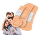 Pansements 'Allround', pack de 50, couleur chair