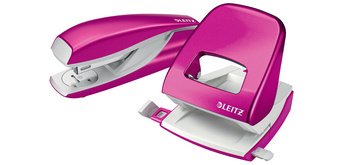 Agrafeuse & perforateur Nexxt WOW,  métallisé