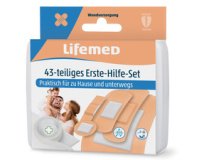 En_kit de pansements de premiers secours, 43 piec