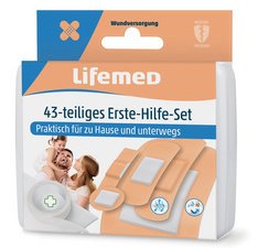 Kit de pansements de premiers secours, 43 pièces