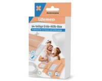 De_kit de pansements de premiers secours, 64 piec