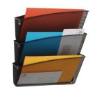 Trieur mural MESHFILE, lot de 3, noir