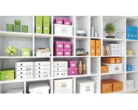 Boîte de rangement Click & Store WOW Cube L, blanc