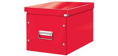 Boîte de rangement Click & Store WOW Cube L, blanc