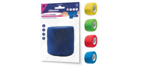 Bande cohésive auto-adhésive, 50 mm x 4,0 m