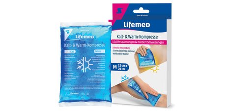 Compresse chaud/froid, 200 x 120 mm, bleu