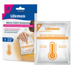 Compresse de chaud instantané, 150 x 130 mm, blanc