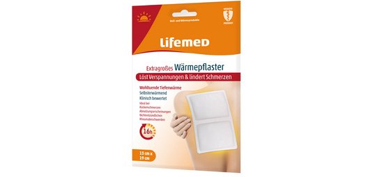 Patch chauffant, 190 x 130 mm, blanc