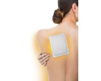 Patch chauffant, 95 x 130 mm, pack de 2, blanc