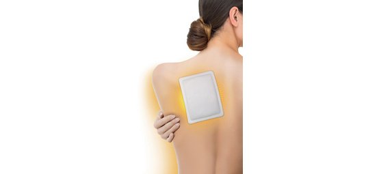 Patch chauffant, 95 x 130 mm, pack de 2, blanc