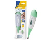Thermomètre 'Flex', blanc/vert