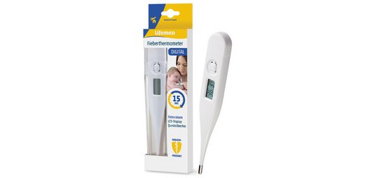 Thermomètre 'Digital', blanc