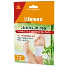 Vitale compressen Bambou, 80 x 60 mm, wit