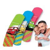 Pansement pour enfants 'Voitures', paquet de 10