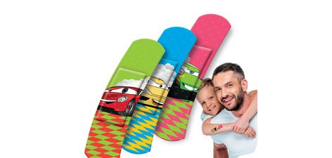 Pansement pour enfants 'Voitures', paquet de 10