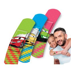 Pansement pour enfants 'Voitures', 40, boîte métal