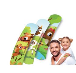 Pansement pour enfants 'Animaux', 40, boîte en métal