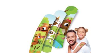 Pansement pour enfants 'Animaux', 40, boîte en métal