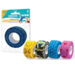 Bande cohésive, auto-adhésive, assorti