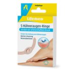 Anneaux anti-cors, transparent, paquet de 5