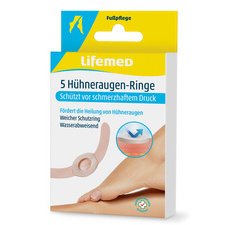 Ringen likdoorn, transparant, pak van 5