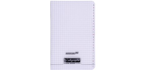 Directory 8000 POLYPRO, 110 x 170 mm, colorless grid
