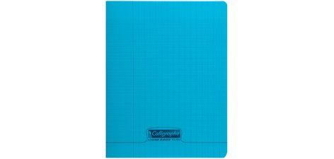 Cahier piqué 8000 POLYPRO 17x22 cm 96 pages grands carreaux 90 g