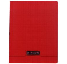 Cahier 8000 POLYPRO, 170 x 220 mm, rouge