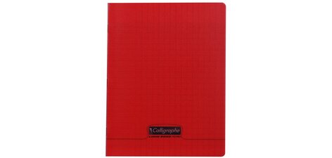 Cahier 8000 POLYPRO, 170 x 220 mm, rouge