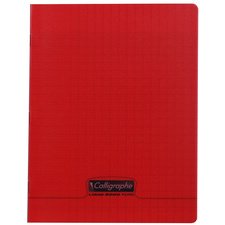 Cahier 8000 POLYPRO, 170 x 220 mm, rouge