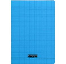 Clairefontaine polypro stapled notebook, ligue 8000, a4, 70 sheets, séyès, 90g - assortment