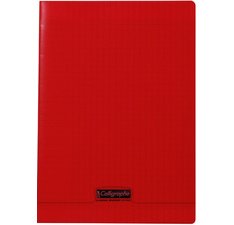Cahier 8000 POLYPRO, 210 x 297 mm, rouge