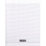 Cahier piqué 8000 POLYPRO A4 96 pages petits carreaux 90 g - Incolore