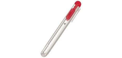 iA-120P, boîtier en plastique, rouge-transparent