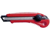 L 550 P, boîtier en plastique, lame 18 mm, rouge