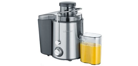 ES 3566 Juicer, 400 Watt, stainless steel / black