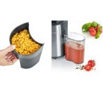 Centrifugeuse ES 3566, 400 Watt, acier inox / noir