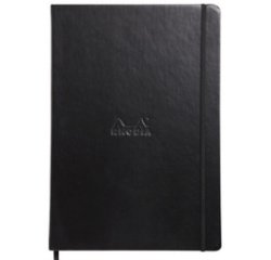 Webnotebook rhodia a5 96 blatt dot/punktkariert 90g - schwarz