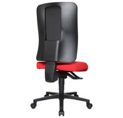Chaise de bureau pivotante 'Open X (N)', noir / noir