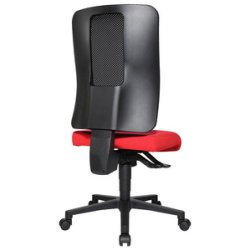 Chaise de bureau pivotante 'Open X (N)', noir / noir