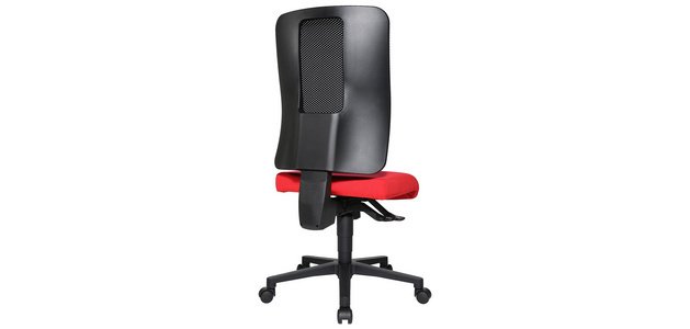 Chaise de bureau pivotante 'Open X (N)', noir / noir