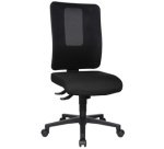 Chaise de bureau pivotante 'Open X (N)', noir / noir