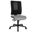 Chaise de bureau pivotante 'Open X (N)', noir / noir