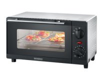 Four à chaleur tournante T0 2052, 800 W, noir/argent