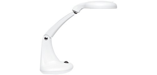Vergrootglaslamp met ledlicht MINI ZOOM met 2 lenzen - wit