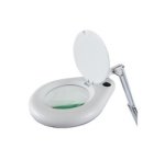 Loupe Led à pince Unilux zoom blanc prise Europe